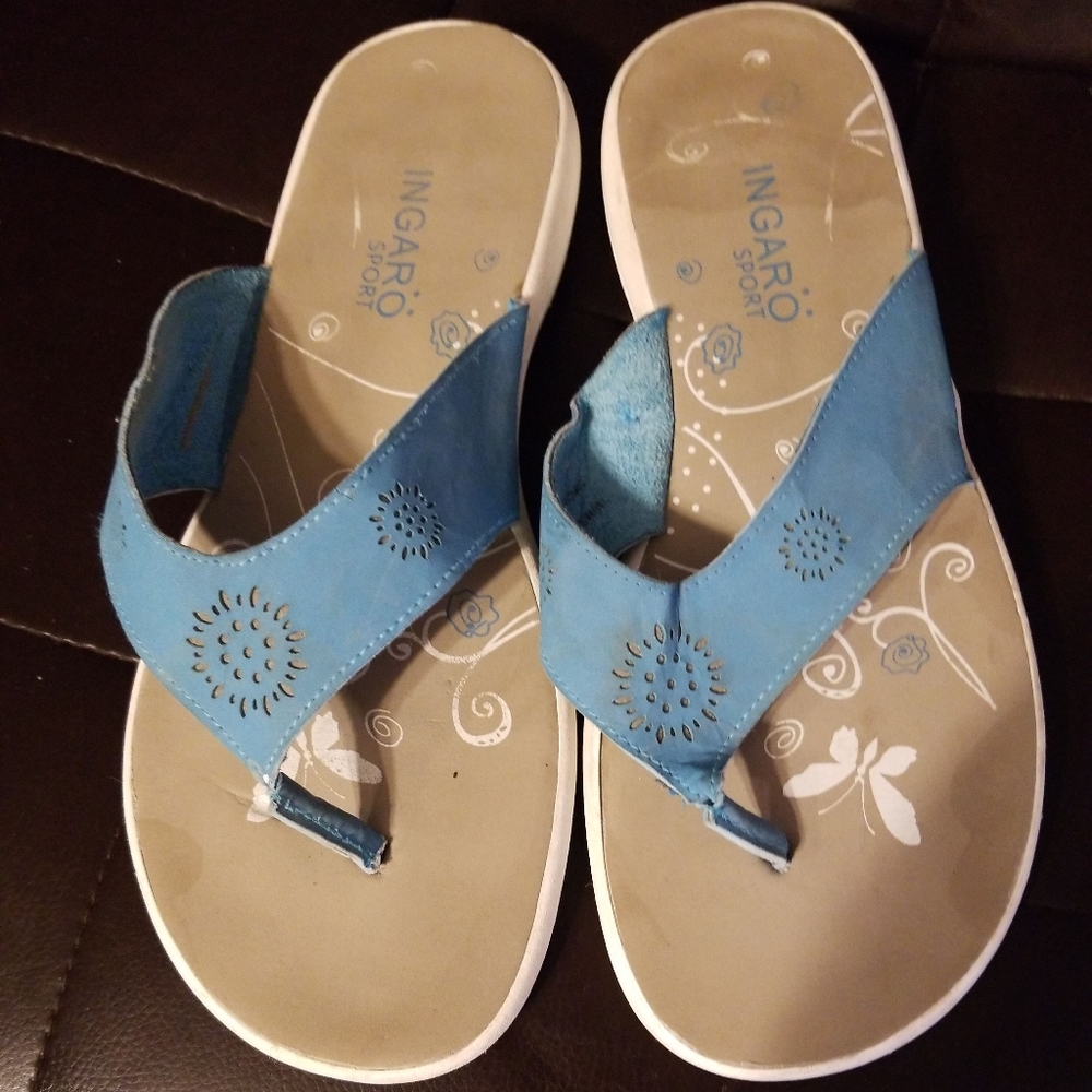 Ingaro Sport flip flops size 10